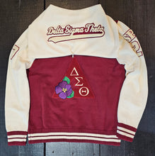 Load image into Gallery viewer, Delta Knit Varsity w/ Hood