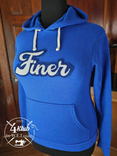 Load image into Gallery viewer, Finer Hoodie (Blue or Black)