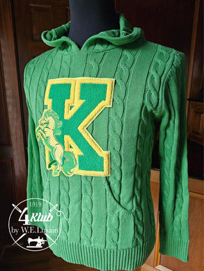 Kentucky Cable Knit Hoodie