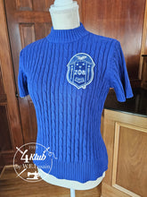 Load image into Gallery viewer, Blue Cable Crewneck (3 Styles)