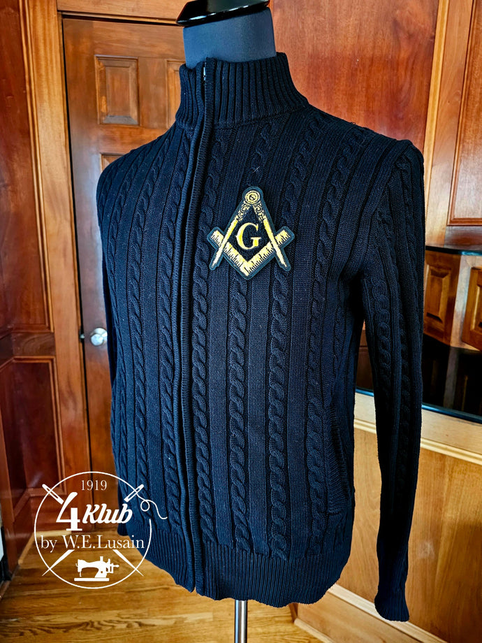 Masonic Full Zip Cardigan - 1