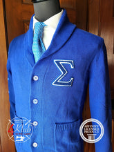 Load image into Gallery viewer, Sigma Cardigan Front Emblem Only