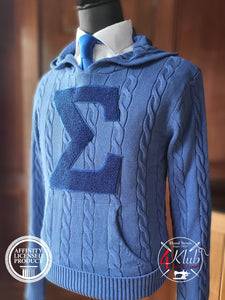 Sigma Cable Knit Hoodie