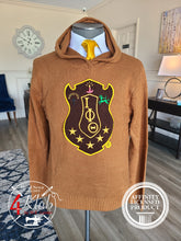 Load image into Gallery viewer, ΙΦΘ Soft Knit Hoodie (Brown)