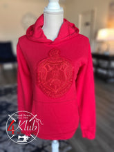 Load image into Gallery viewer, Delta All Red Hoodie
